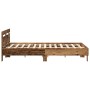Estructura de cama de madera Madera envejecida de , Camas y somieres - Ref: Foro24-3333939, Precio: 118,50 €, Descuento: %