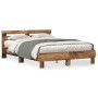 Estructura de Cama de Madera Madera Reciclada 150 x 200 cm | Foro24.es | Tu tienda online para hogar, jardín y más Foro24.es