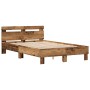 Marco de Cama de Madera Madera Antigua 120 x 190 cm Duradero | Foro24.es | Tu tienda online para hogar, jardín y más Foro24.es