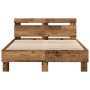 Marco de Cama de Madera Madera Antigua 120 x 190 cm Duradero | Foro24.es | Tu tienda online para hogar, jardín y más Foro24.es