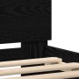 Marco de Cama con Listones Roble Negro Madera Elaborada | Foro24.es | Tu tienda online para hogar, jardín y más Foro24.es