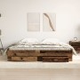 Cama con cajones madera de ingeniería envejecida 180x200 cm | Foro24.es | Tu tienda online para hogar, jardín y más Foro24.es