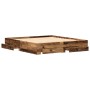 Cama con cajones madera de ingeniería envejecida 180x200 cm | Foro24.es | Tu tienda online para hogar, jardín y más Foro24.es