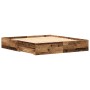 Cama con cajones madera de ingeniería envejecida 180x200 cm | Foro24.es | Tu tienda online para hogar, jardín y más Foro24.es