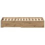 Cama con cajones madera de ingeniería roble artisan 180x200 cm de , Camas y somieres - Ref: Foro24-3333961, Precio: 200,05 €,...