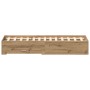 Cama con cajones madera de ingeniería roble artisan 135x190 cm de , Camas y somieres - Ref: Foro24-3333976, Precio: 195,11 €,...
