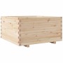 Jardinera madera maciza de pino 90x90x49,5 cm en Macetas y jardineras | Comprar online en Foru.es