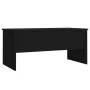 Mesa de centro madera contrachapada negra 102x50,5x46,5 cm de vidaXL, Mesas de centro - Ref: Foro24-809720, Precio: 80,49 €, ...