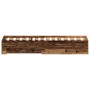 Cama con cajones madera de ingeniería envejecida 120x190 cm de , Camas y somieres - Ref: Foro24-3333978, Precio: 188,31 €, De...