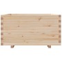 Jardinera madera maciza de pino 90x90x49,5 cm en Macetas y jardineras | Comprar online en Foru.es