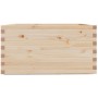 Jardinera madera maciza de pino 90x90x49,5 cm en Macetas y jardineras | Comprar online en Foru.es