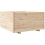 Jardinera madera maciza de pino 90x90x49,5 cm en Macetas y jardineras | Comprar online en Foru.es