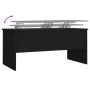 Mesa de centro madera contrachapada negra 102x50,5x46,5 cm de vidaXL, Mesas de centro - Ref: Foro24-809720, Precio: 81,47 €, ...