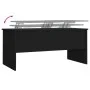 Mesa de centro madera contrachapada negra 102x50,5x46,5 cm de vidaXL, Mesas de centro - Ref: Foro24-809720, Precio: 80,49 €, ...