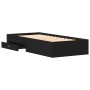 Cama  Marco Negro Roble 90x200 cm Madera elaborada | Foro24.es | Tu tienda online para hogar, jardín y más Foro24.es