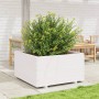 Jardinera madera maciza de pino blanco 90x90x49,5 cm en Macetas y jardineras | Comprar online en Foru.es