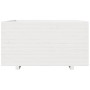 Jardinera madera maciza de pino blanco 90x90x49,5 cm en Macetas y jardineras | Comprar online en Foru.es