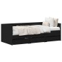 Cama nido Roble negro Madera de calidad 90 x 190 cm Resistente de , Camas y somieres - Ref: Foro24-3333998, Precio: 203,87 €,...