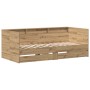 Diván con cajones Roble artesanal Madera de calidad 90 x 200 cm de , Camas y somieres - Ref: Foro24-3334000, Precio: 191,94 €...
