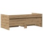 Cama de Día con Cajones Roble artesanal Madera elaborada de , Camas y somieres - Ref: Foro24-3334003, Precio: 184,94 €, Descu...