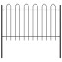 Valla de jardín con arco acero gris 13,6x1,2 m | Foro24.es | Tu tienda online para hogar, jardín y más Foro24.es
