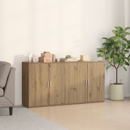 Buffets 2 pcs de Roble Artesanal 79x38x80 cm de Madera Elaborada | Foro24.es | Tu tienda online para hogar, jardín y más Foro24.es
