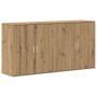 Buffets 2 pcs de Roble Artesanal 79x38x80 cm de Madera Elaborada | Foro24.es | Tu tienda online para hogar, jardín y más Foro24.es