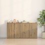 Buffets 2 pcs de Roble Artesanal 79x38x80 cm de Madera Elaborada | Foro24.es | Tu tienda online para hogar, jardín y más Foro24.es