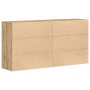 Buffets 2 pcs de Roble Artesanal 79x38x80 cm de Madera Elaborada | Foro24.es | Tu tienda online para hogar, jardín y más Foro24.es
