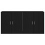 Aparadores 2 pcs Negro Roble 79x38x80 cm Madera elaborada de , Aparadores - Ref: Foro24-3334310, Precio: 182,38 €, Descuento:...
