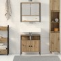 Juego de Muebles de Baño de 2 Piezas en Madera de Roble Artisan de , Muebles de baño - Ref: Foro24-3334320, Precio: 95,12 €, ...