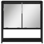 Conjunto de muebles de baño de 2 piezas de en madera ingenierizada de roble negro de , Muebles de baño - Ref: Foro24-3334321,...