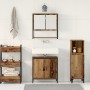 Conjunto de Muebles de Baño de 2 Piezas de madera vieja y madera técnica de , Muebles de baño - Ref: Foro24-3334322, Precio: ...