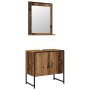 Set de Gabinetes de Baño de 2 Piezas de madera vieja de | Foro24.es | Tu tienda online para hogar, jardín y más Foro24.es