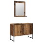 Conjunto de Muebles de Baño de 2 Piezas de madera vieja y madera de ingeniería | Foro24.es | Tu tienda online para hogar, jardín y más Foro24.es