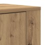 Alto Armario Roble Artisan 80x33x150 cm Madera Elaborada de , Aparadores - Ref: Foro24-3334337, Precio: 144,96 €, Descuento: ...