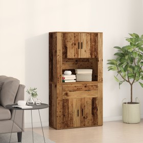 Comprar Altillo de Madera Vieja 80x33x150 cm