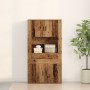 Altillo de Madera Vieja 80x33x150 cm Madera Compensada | Foro24.es | Tu tienda online para hogar, jardín y más Foro24.es