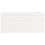 Jardinera madera maciza de pino blanco 100x100x49,5 cm en Macetas y jardineras | Comprar online en Foru.es