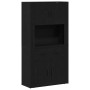 Highboard de roble negro 80x33x150 cm - Madera elaborada | Foro24.es | Tu tienda online para hogar, jardín y más Foro24.es