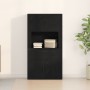 Highboard de roble negro 80x33x150 cm - Madera elaborada | Foro24.es | Tu tienda online para hogar, jardín y más Foro24.es