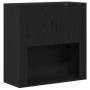 Highboard de roble negro 80x33x150 cm - Madera elaborada | Foro24.es | Tu tienda online para hogar, jardín y más Foro24.es