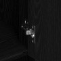Highboard de roble negro 80x33x150 cm - Madera elaborada | Foro24.es | Tu tienda online para hogar, jardín y más Foro24.es