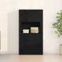 Highboard Roble Negro 80x33x150 cm Madera Elaborada de , Aparadores - Ref: Foro24-3334345, Precio: 180,06 €, Descuento: %