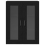 Consola con armario de pared de madera de roble negro de , Aparadores - Ref: Foro24-3334351, Precio: 196,25 €, Descuento: -5%%