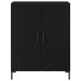 Consola con armario de pared de madera de roble negro de , Aparadores - Ref: Foro24-3334351, Precio: 196,25 €, Descuento: -5%%