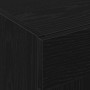 Consola con armario de pared de madera de roble negro de , Aparadores - Ref: Foro24-3334351, Precio: 196,25 €, Descuento: -5%%