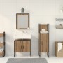 Conjunto de Muebles de Baño de 3 Piezas en Roble Artesanal de Madera Compensada de , Muebles de baño - Ref: Foro24-3334358, P...