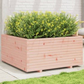 Jardinera madera maciza de abeto Douglas 100x100x49,5 cm en Macetas y jardineras | Comprar online en Foru.es