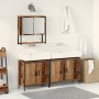Conjunto de Muebles de Baño de 3 Piezas de en Madera Vieja de Madera Ingenierizada de , Muebles de baño - Ref: Foro24-3334364...
